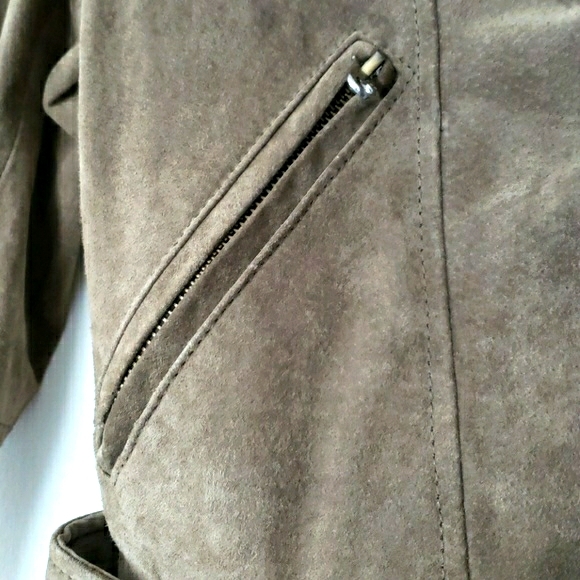 VIGOSS Leather Suede Jacket - Picture 3 of 8